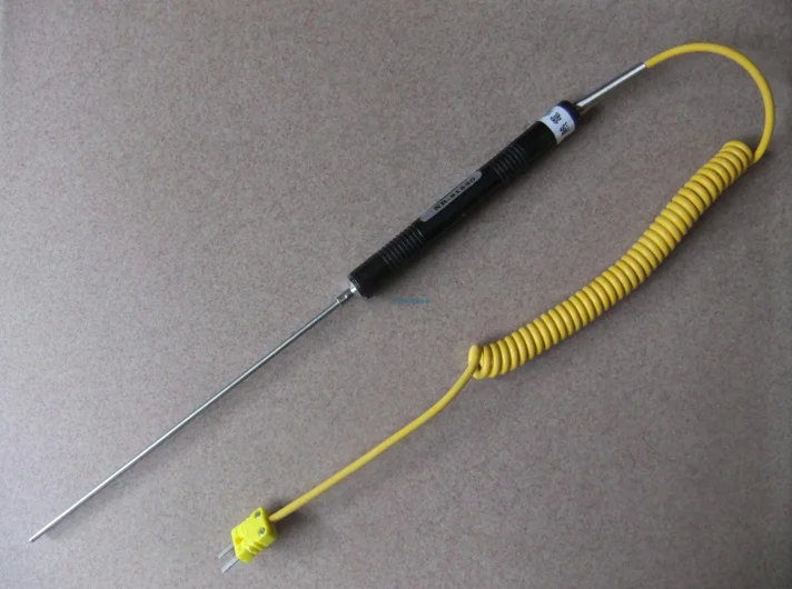 

Fast Free Ship K Type Thermocouple liquid Temperature Pin Type Probe NR-81530