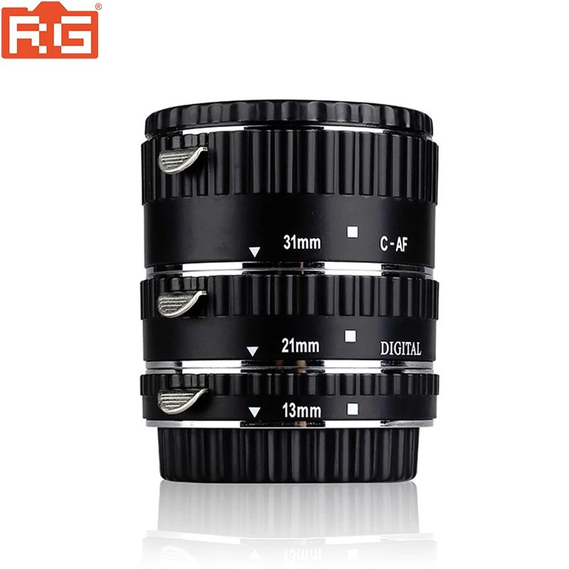 

Meike MK-C-AF1-AL Metal Autofocus AF Confirm Macro Extension Tube for Canon EOS 7D 550D 1100D 450D 5D Mark 50D 650D 700D 100D