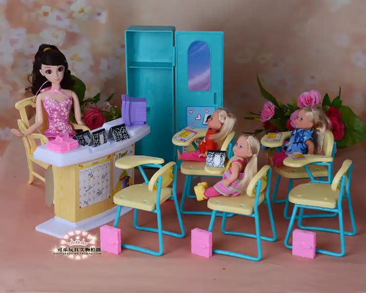 barbie classroom set