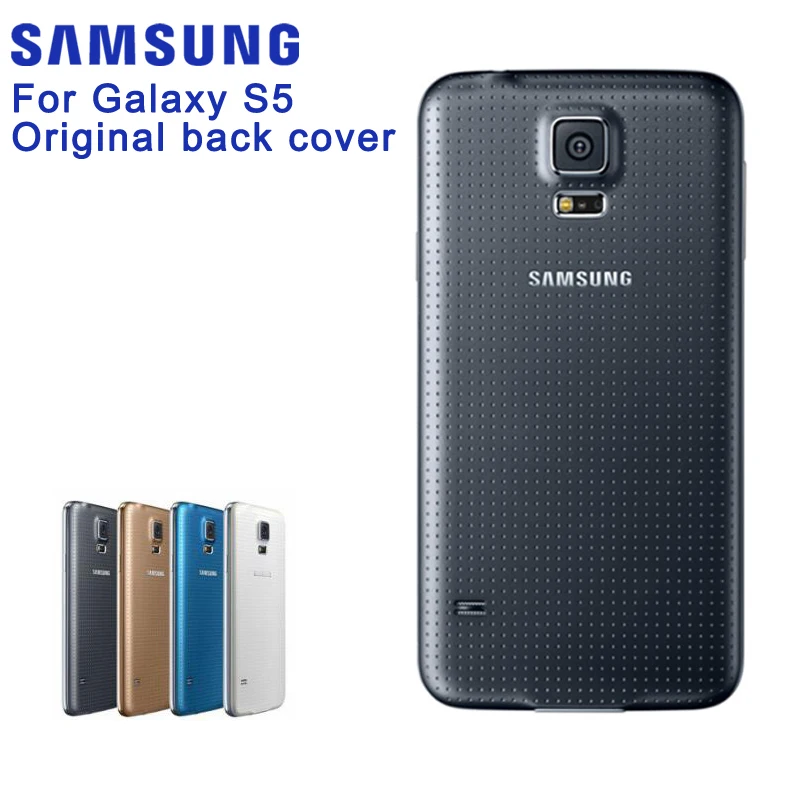 

SAMSUNG Original Back Battery Cover Housing Case For Samsung GALAXY S5 G900S /F/M G9008V S5Mini S5 Mini G870a Back Rear Case