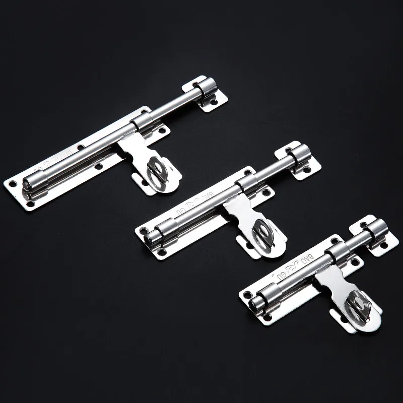 Buy Practical Stainless Steel Door Slide Lock Catch