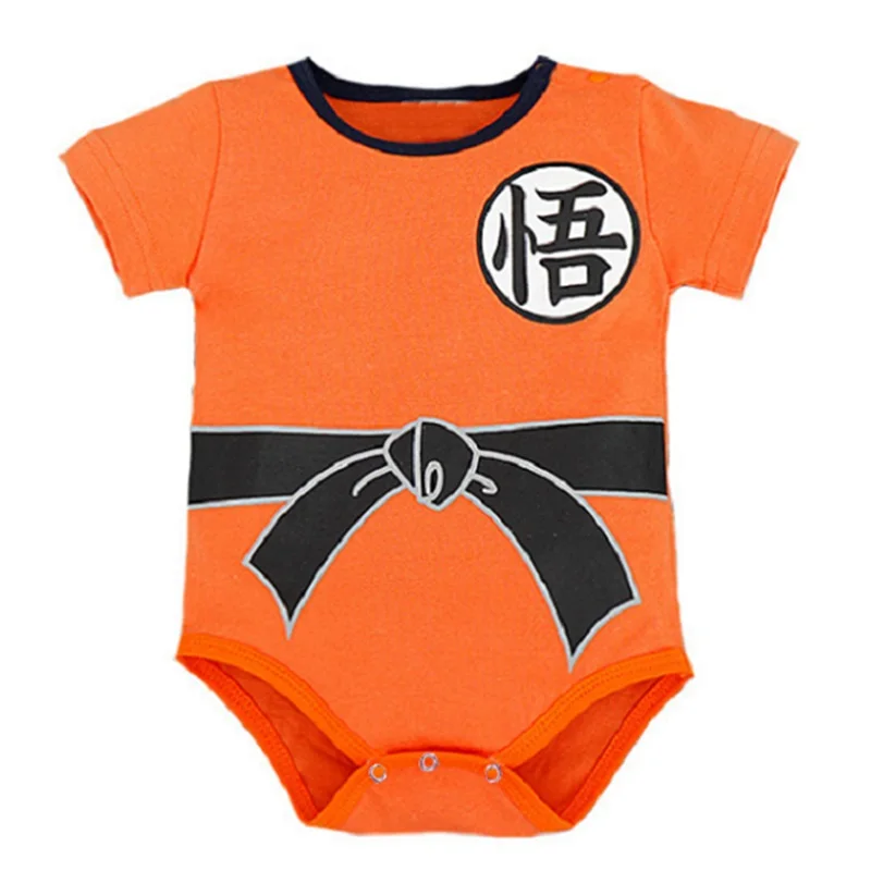 yeso cayó Gracias por tu ayuda Dragon Ball Baby mamelucos bebé recién nacido niños ropa SON GOKU niño Jumpsuit Bebes disfraces para yeso cayó Gracias por tu ayuda Dragon Ball Baby mamelucos bebé recién nacido niños ropa SON GOKU niño Jumpsuit Bebes disfraces para