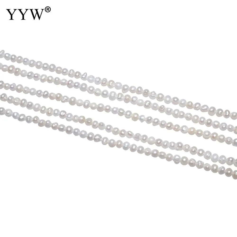 

Cultured Potato Freshwater Pearl Beads Natural White 2-3mm Approx 0.8mm Sold Per Approx 15 Inch Strand For DIY Jewelry Making