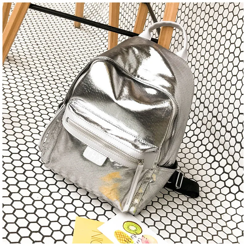 Fashion Glitter Women Backpack big capacity  PU Leather Teenage Girls School Bag Large Female backpacks for travelling red black (6)