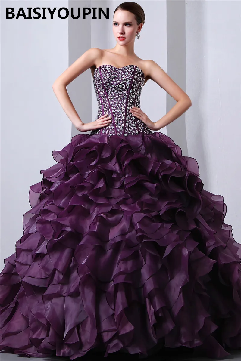 15 Vestidos De Fiesta De Cumpleanos Vestidos 15 Anos Fiestas 2020 Cristales Vestido De Fiesta Vestidos De Quinceanera Por Encargo Quinceanera Dresses Custom Made Ball Gown Quinceaneragowns Quinceanera Aliexpress