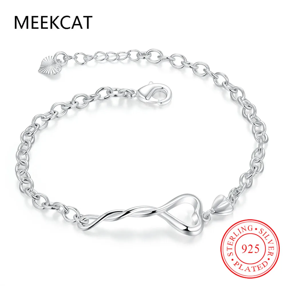 

Fashion jewelry design women 925 stamped silver plated korea elegant cute thin small twisted silver Bangles Bracelet 8 inch
