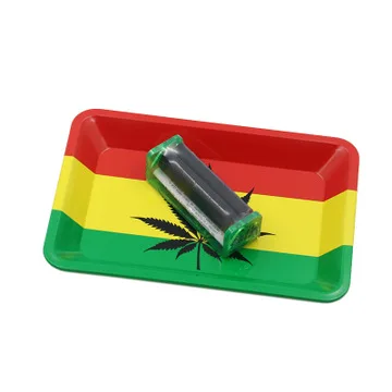 18 см* 12,5 см Rolling Tray сырье рулонные бумаги сигаретный дым Аксессуары Инструмент для хранения табака пластины диски для травы шлифовальный станок