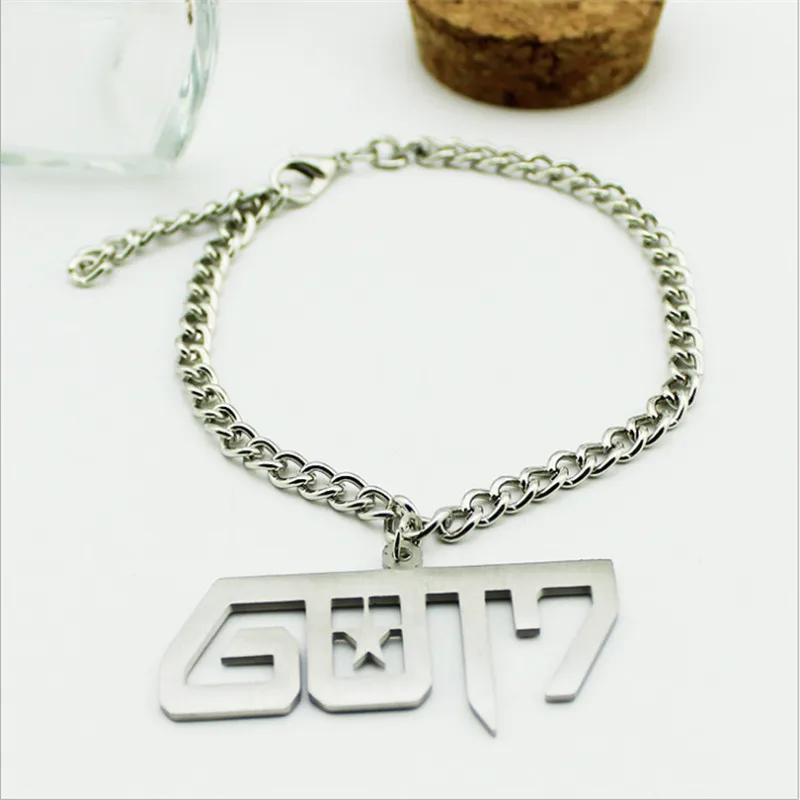 

Youpop Wholesale KPOP Fan GOT7 Album Bracelets Friendship Boys and Girls Wristband JACKSON JB YUGYEOM MARK BAMBAM YOUNGJAE Y3451