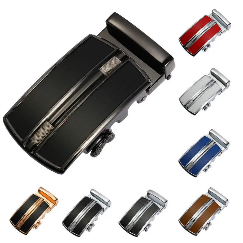 

New Hot Selling Automatic belt buckling Head Automatic Belt Buckling Zinc Alloy belt buckling men designer belts holographic