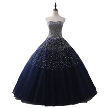 Бальное платье без бретелек Quinceanera бальное праздничное платье Vestido de Festa; Robe de Soiree Выпускные платья Бисер Ballkleid