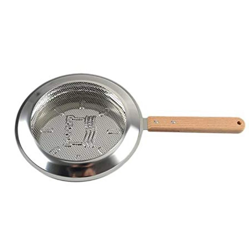 

Coffee Kidney Bean Net Filter Spoon Stainless Steel Coffee Bean Roast Fried Net Coffee Accessories