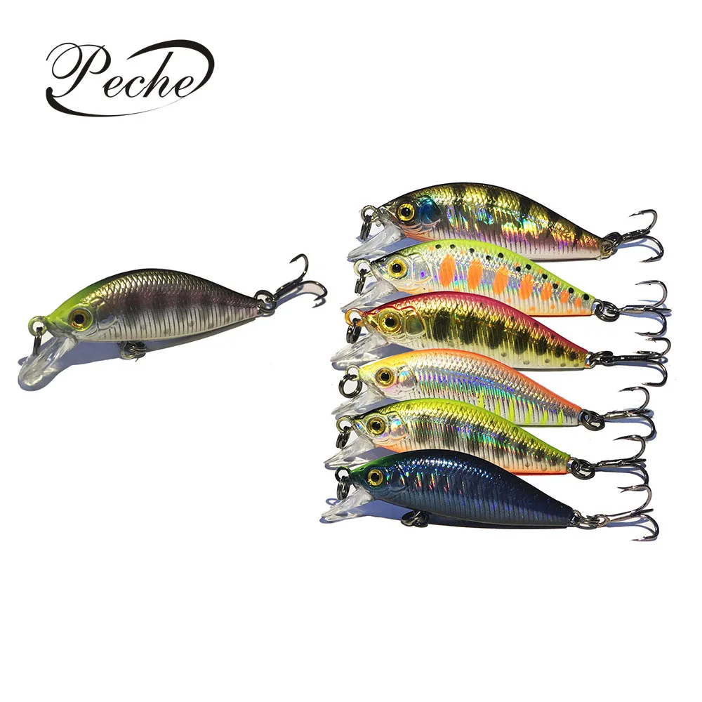 

Peche Quick Sinking Minnow Fishing Lures Wobblers Laser Reflective Baits Hard Crankbait Pesca Isca Japan 4.5cm 3g