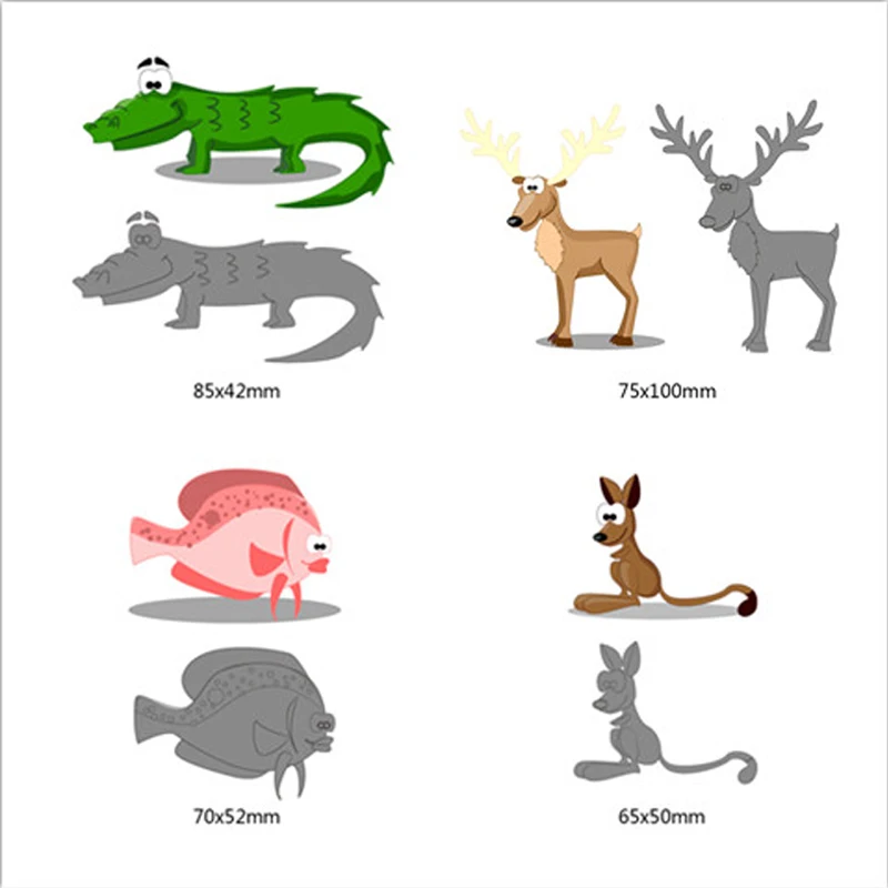 

fish DIY animal pattern Metal Cutting Dies Carbon steel Die Cut Scrapbooking Stencils Paper Card Handicrafts Plate new fashion