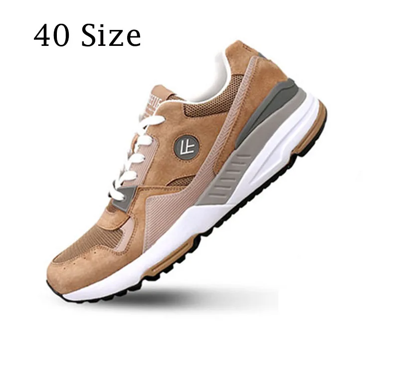 Xiaomi Mijia FREETIE ретро Спортивная обувь удобная ноская дышащая обувь для пробежек высокая эластичная сетка поверхность для мужчин - Цвет: Brown 40 size