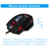 ZELOTES C-12 souris de jeu optique USB filaire 12 boutons programmables souris de jeu d'ordinateur 4 DPI réglables 7 lumières de LED ► Photo 3/6