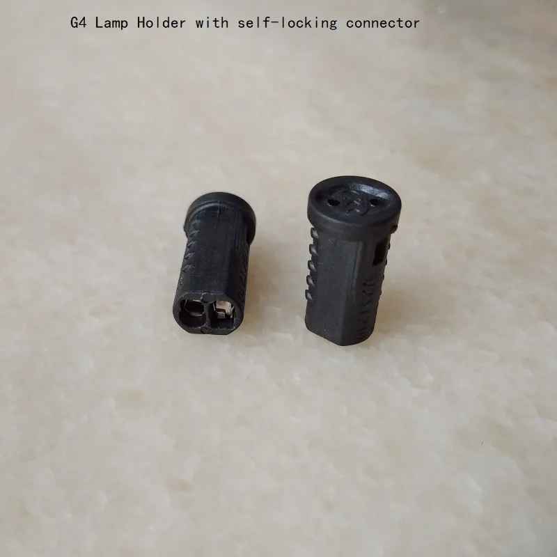 

VDE/ULG4 Lamp Holder with quick connecting connecotor Halogen Lamp LED Base for G4 socket Halogen crystal led Lighting Accessory
