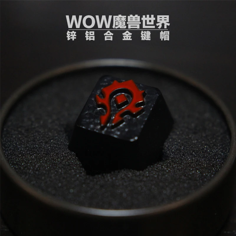  1pc Zinc Aluminium Alloy Key Cap Mechanical Keyboard keycap for CSGO Overwatch Dota 2 PUBG WOW LOL 
