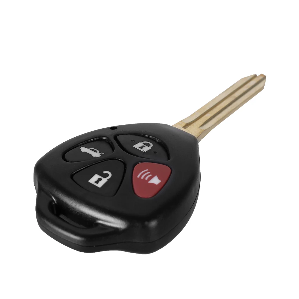 KEYYOU 4 кнопки дистанционного ключа брелок оболочка для Toyota Camry ключ для Toyota Camry, Avalon, corolla матрица RAV4 Venza Yaris замена ключа автомобиля чехол