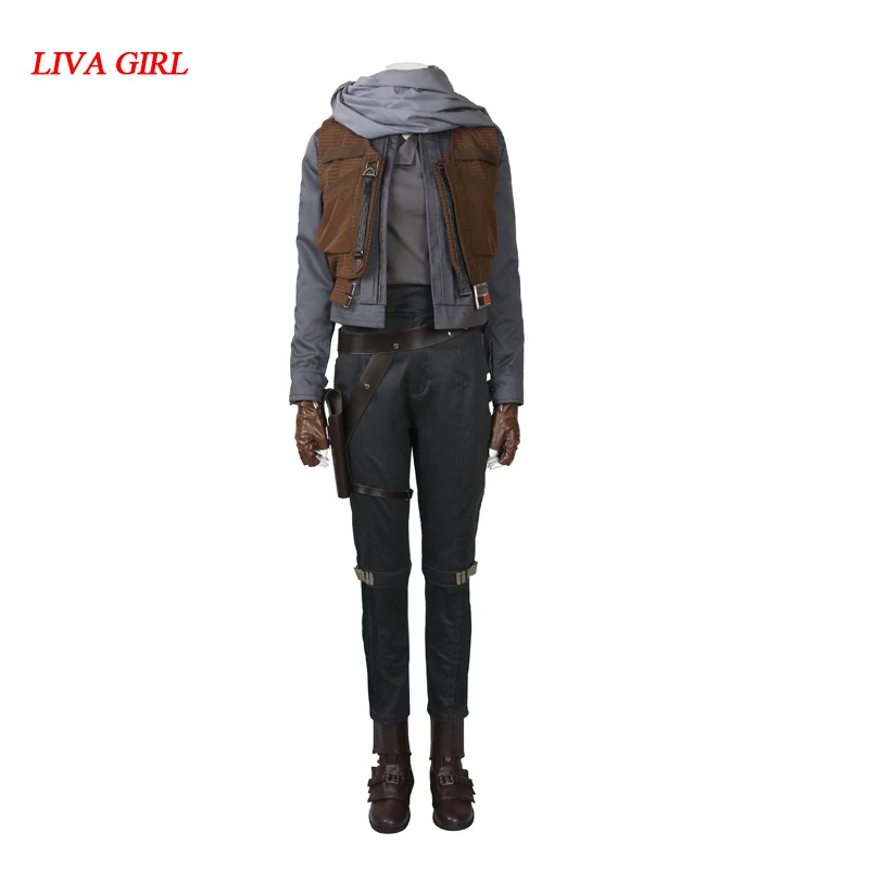 

Jyn Erso Cosplay Costume Rogue One A Star Wars Story Costume Jyn Erso Costume Adult Women Carnival Halloween Costumes For Women