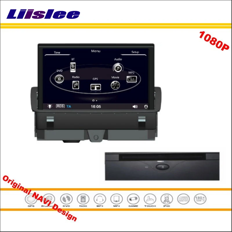 Liislee For Audi Q3 20142015 Car Stereo Radio CD DVD Player GPS Map