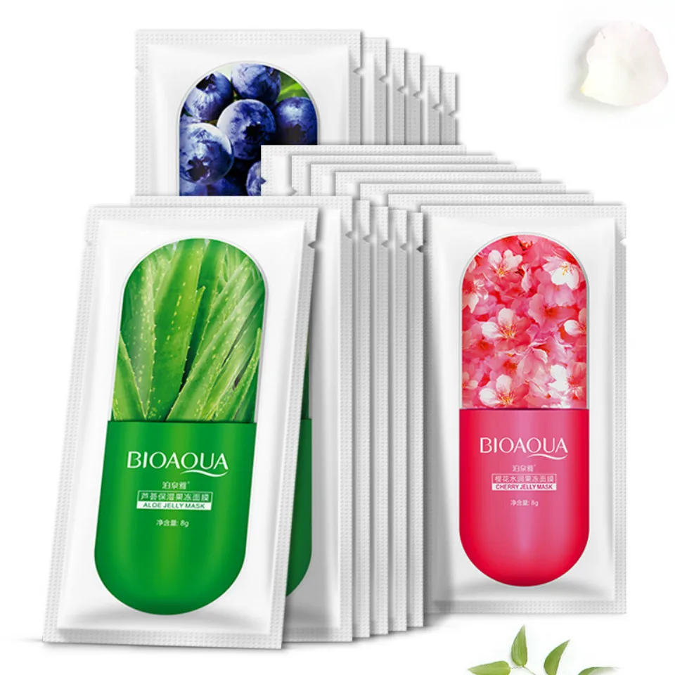 

10 Pcs/Lot NEW Skin Care Plant Facial Mask Moisturizing Oil Control Blackhead Remover Wrapped Mask Face Mask Face Care HOT