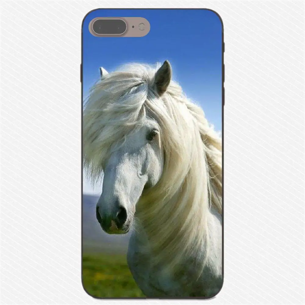 Чехол накладка из ТПУ с рисунком лошади для Galaxy C5 C7 J1 J2 J3 J330 J5 J6 J7 J730 2017 Ace Core Duo Max Mini