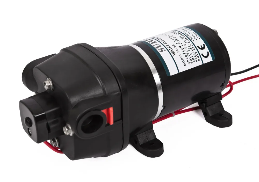 Диафрагменный водяной насос SURFLO KDP 35C AC 110V 12.5LPM 35PSI теплозащитный 100V 115V 120V