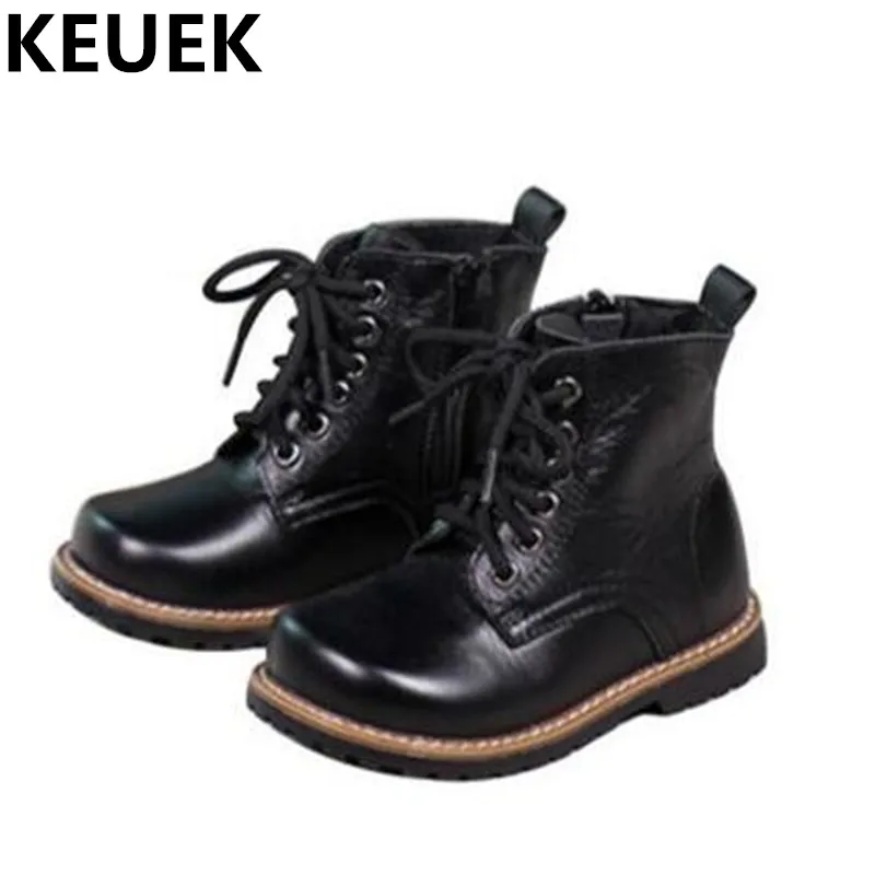 NEW Autumn/Winter Children Shoes Toddler Baby Ankle Boots Boys Genuine