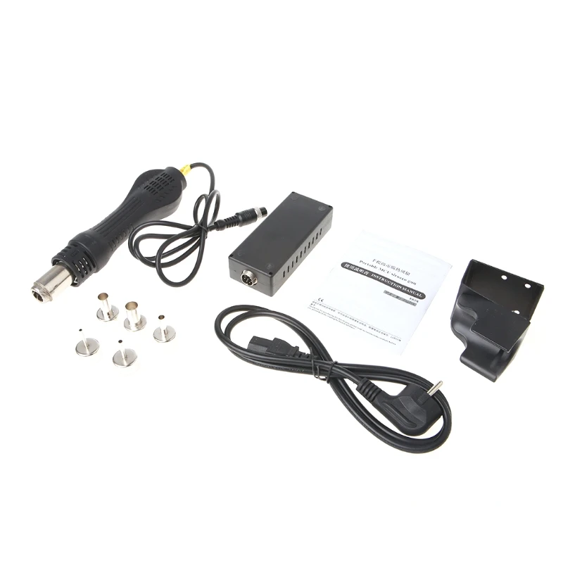 

Hot Air Solder Blower SMT Rework Station Optional Portable Heat Gun Welding Tool