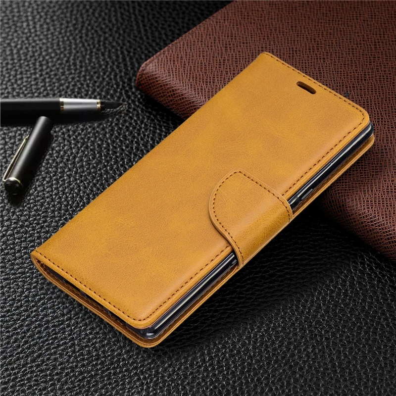 Чехол-кошелек для Funda Sony Xperia 10 чехол из искусственной кожи с магнитной застежкой