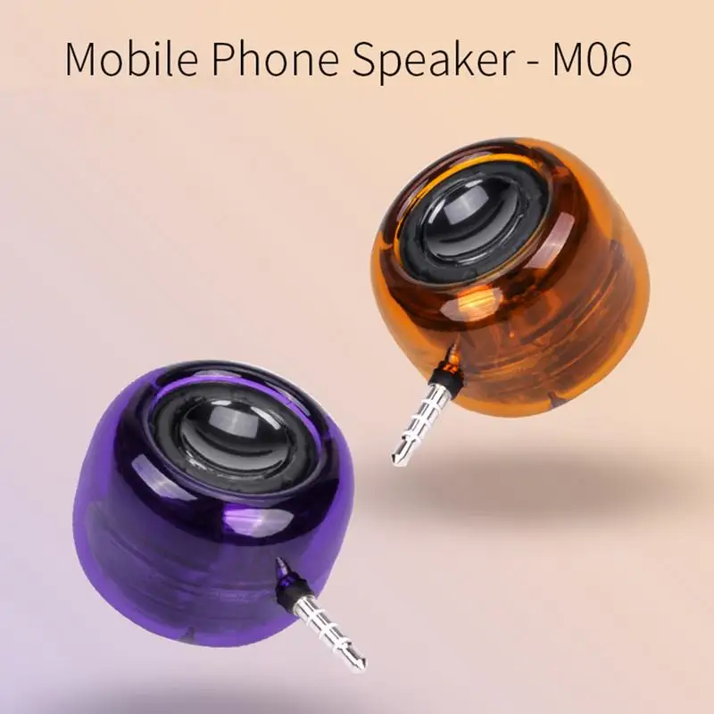 

Mini Speaker Hammer Direct Speaker Amplifier Plug For iPhone iPad Mobile Phone Computer Audio Speaker