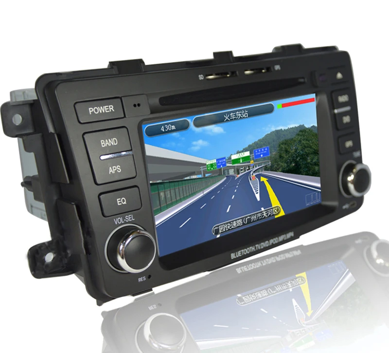 Sale 7" Car DVD player with GPS(optional) TV/BT Canbus,car multimedia headunit audio Radio stereo for MAZDA CX-9 2012 2013 2014 2015 5