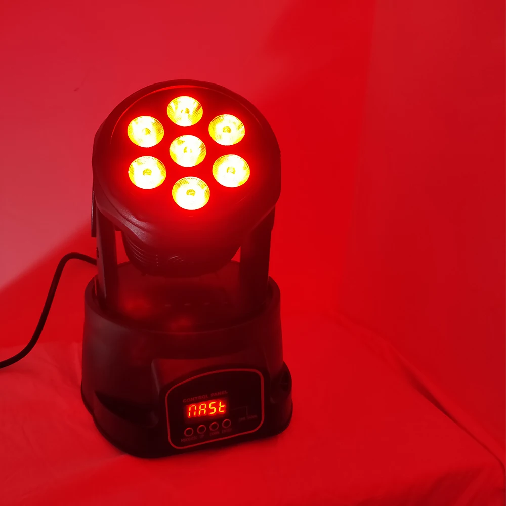 Led Mini Wash 7X12W Moving Head Light Rgbw 4In1 huismerk kopen in de aanbieding Led Mini Wash 7X12W Moving Head Light Rgbw 4In1 huismerk kopen in de aanbieding