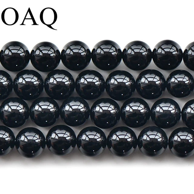 2-12mm Blace DIY Agat Beads For Jewelry Making Round Wholesale Beads For Necklac 2-12mm Blace DIY Agat Beads For Jewelry Making Round Wholesale Beads For Necklac