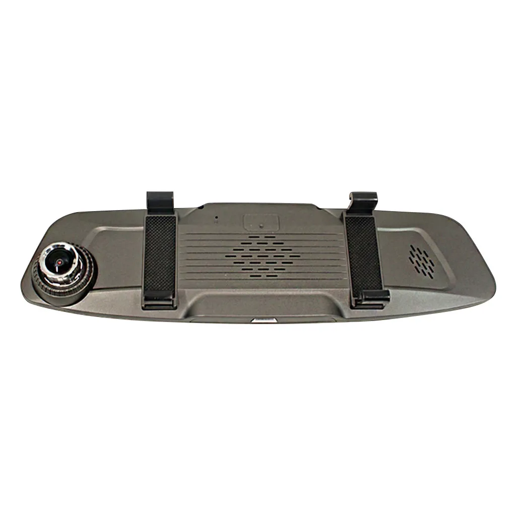 K703T 4,3 ''HD с двумя линзами Автомобильный видеорегистратор тире Передняя и камера-зеркало заднего вида Видео Регистратор запись