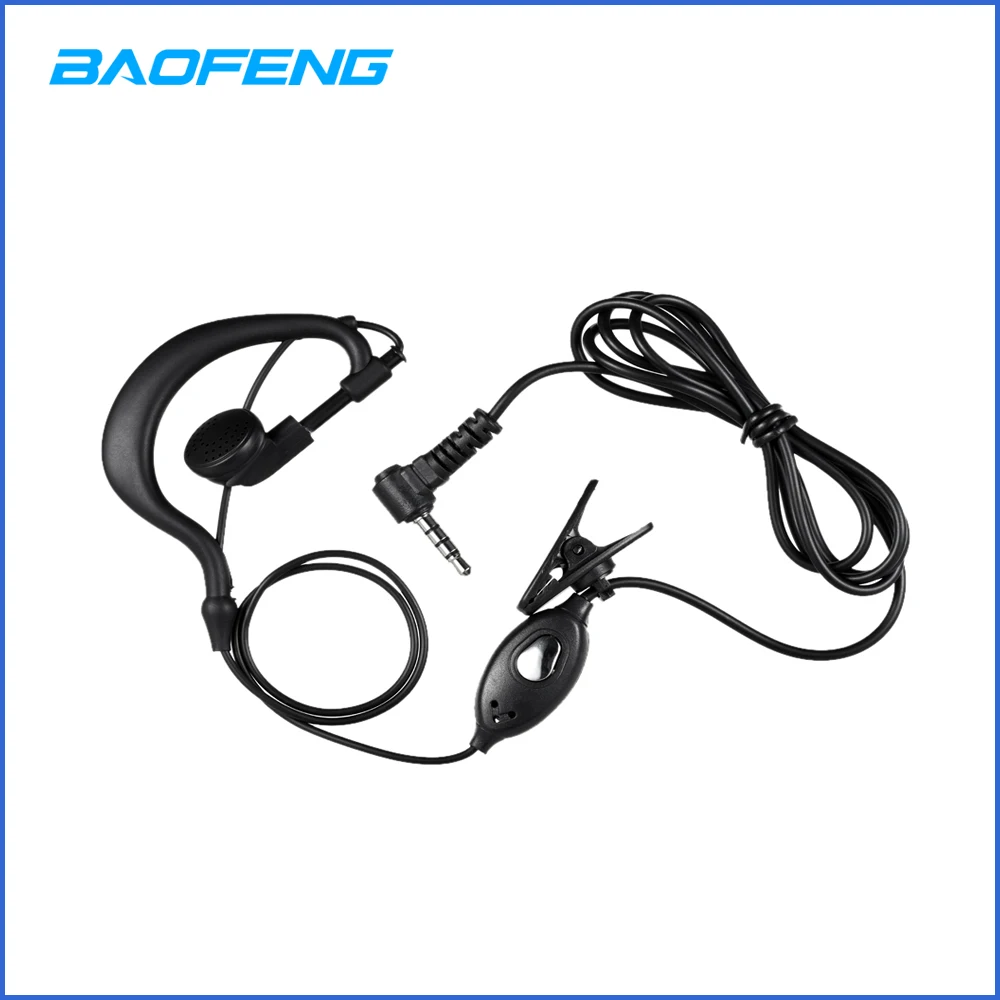 

BAOFENG UV-3R In-ear Earphone Mic for Transceiver Mobile 2-way Radio Walkie Talkie Mic Headset Earphone