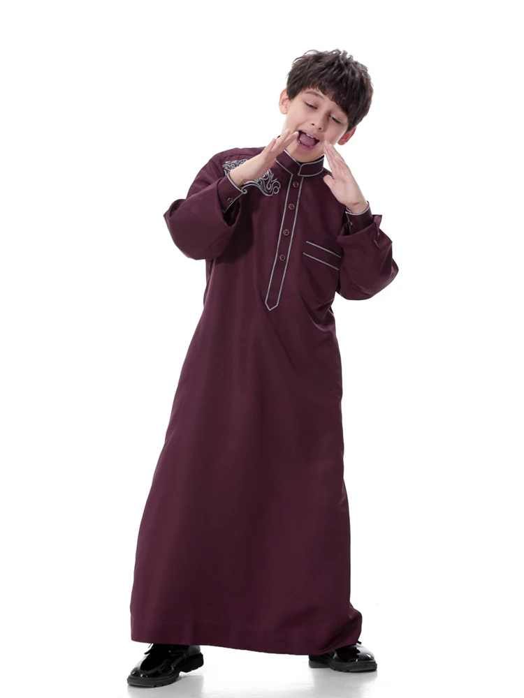 Мусульманский хиджаб, мусульманская одежда для детей, Arabia jubba tobe, большие размеры, Дубай, кафтан, платье из муслина 7a38