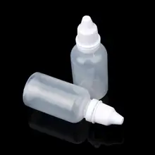 Beauty Girl 25/50/100PCS 30ml Empty Plastic Squeezable Dropper Bottles Eye Liquid Dropper Oct 21