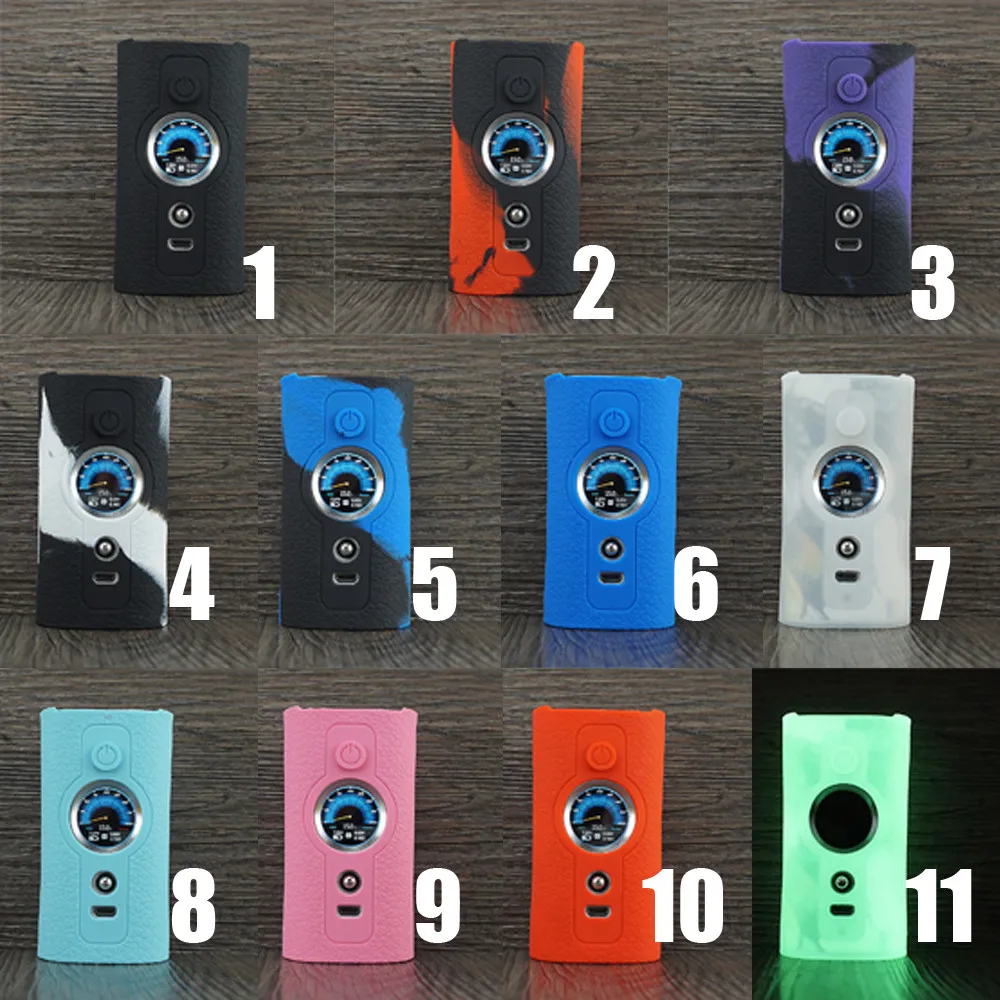 

Texture Case for VSTICKING VK350 Box Mod Protective Silicone Rubber Sleeve Cover Shield Wrap