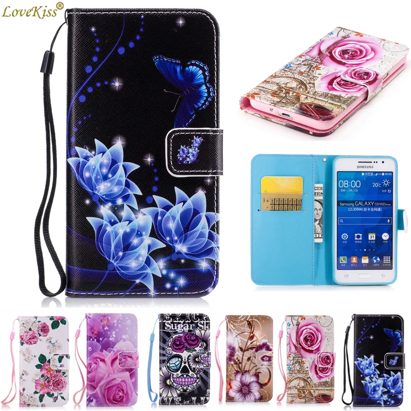 

Flower Leather Wallet Case For Samsung Galaxy A10 A20 A30 A40 A50 A70 J2 Pro J7 J5 Prime A7 A9 J4 J6 S9 S10e S10 Plus Cover Bag