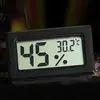 Цифровой lcd Измеритель температуры и влажности в помещении, термометр, гигрометр ► Фото 1/4