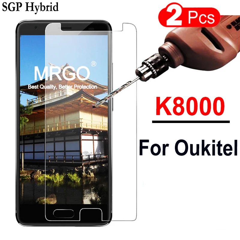 2 шт. Стекло для Oukitel K8000 K 8000 закаленное с уровнем твердости 9 H Экран Защитная