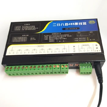 

Two-way 2-way 8-way 485 Hub Distributor Sharer Transparent Transmission Isolation+Circumferential Measurement+Display