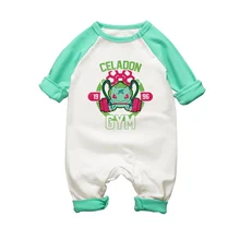 Весна-осень детские комбинезоны одежда для мальчиков детские комбинезоны для новорожденных с длинным рукавом мультфильм для новорожденных девочек хлопковый спортивный костюм Костюмы