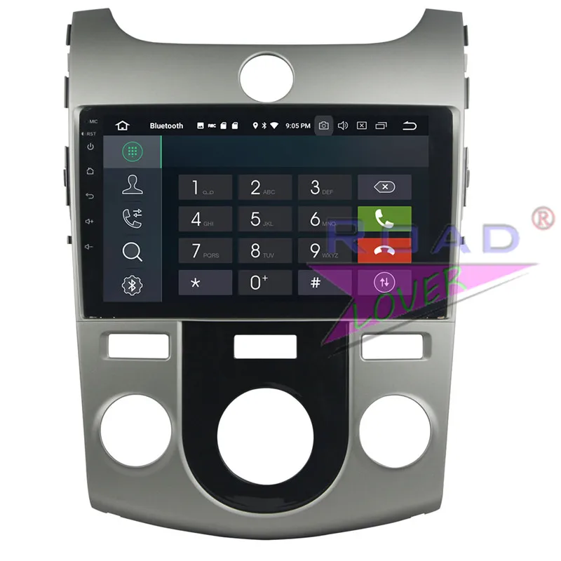 Perfect Roadlover Android 8.0 Car Automagnitol Player Radio For KIA Cerato Forte 2008-2012 Stereo GPS Navigation 2 Din Octa Core NO DVD 3