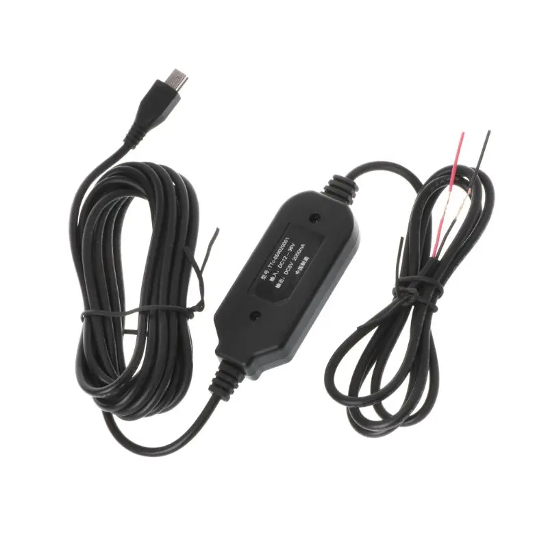 Кабель с разъемом 3 5 м 12 В Micro USB для камеры автомобиля телефона|Кабели адаптеры и