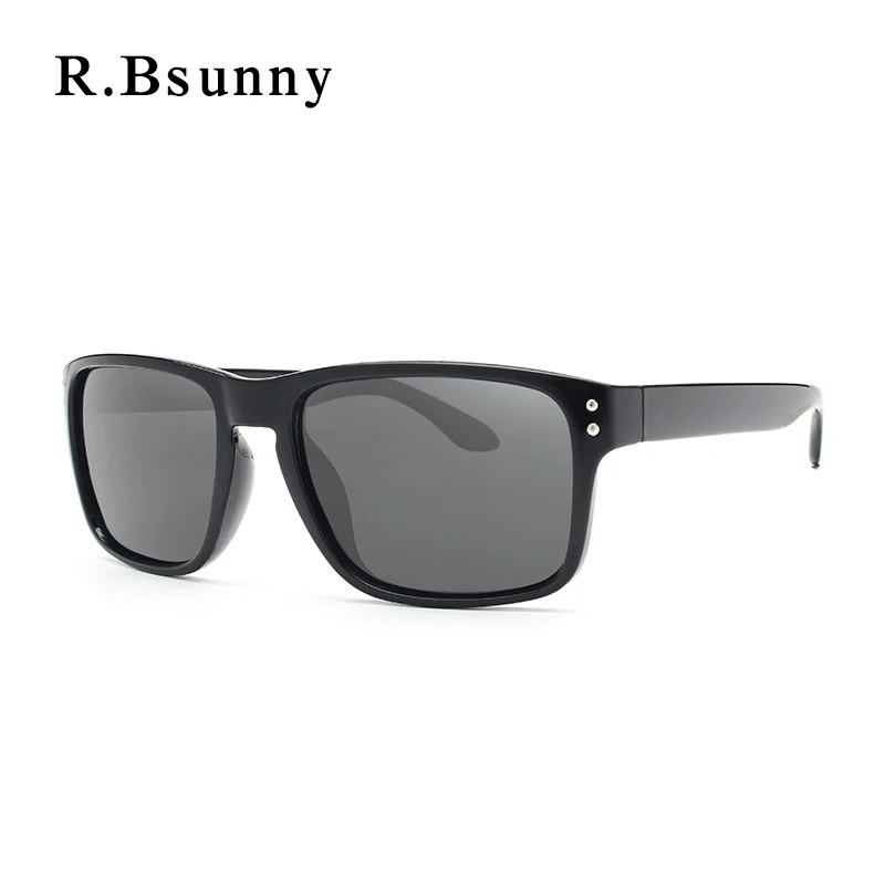 

R.Bsunny Polarized Sunglasses Men Travel Sun Glasses Fashion square goggles High Quality Fishing Eyewear Gafas R8133