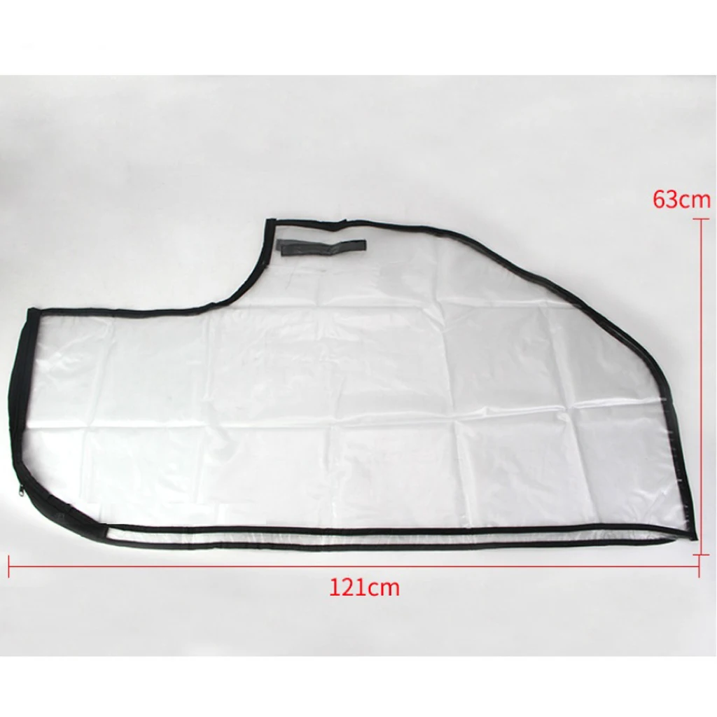 Zipper Golf Clubs Bag Waterproof Rain Cover - Foldable Protection Shield Case Dustproof Golf Cart Accessories