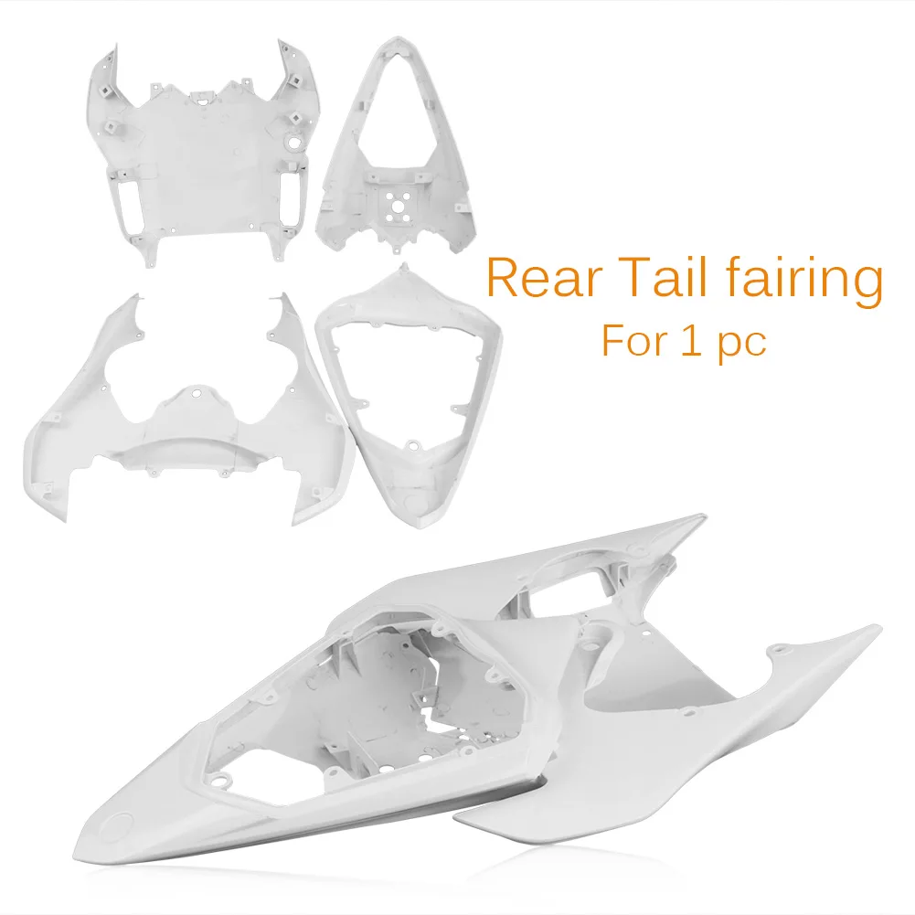 

Durable Motorcycle Tail Rear Fairing For YAMAHA YZF R6 2008-2009 Unpainted White 1PC