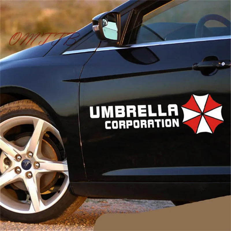 57*18cm Universal Umbrella Corporation Reflective Vinyl car Sticker
